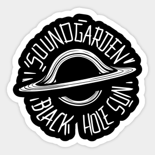 Black hole sun Sticker